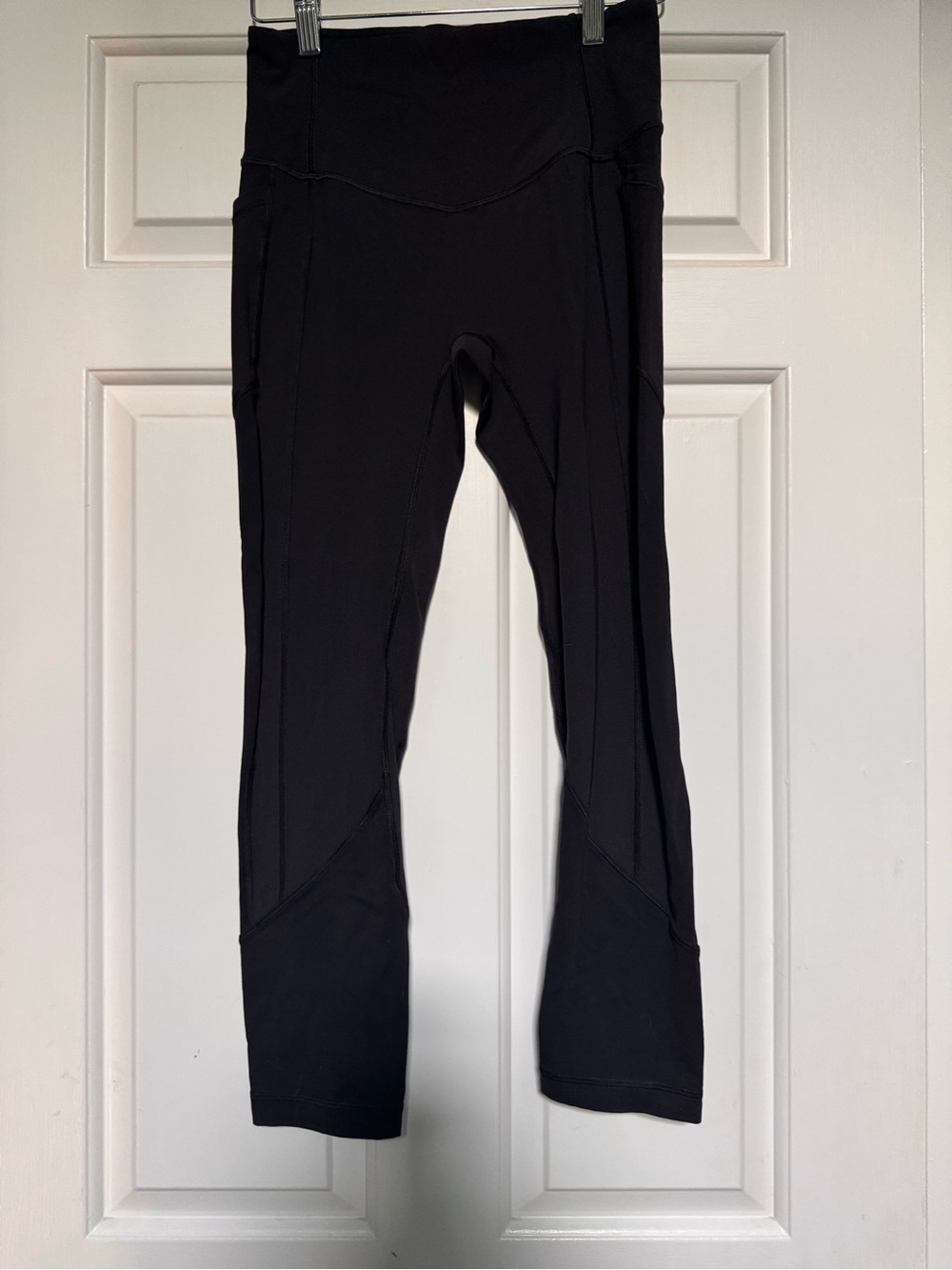 lululemon athletica Black Cropped Leggings